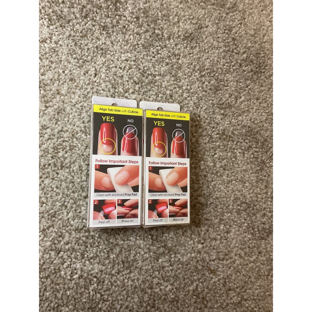 KISS Impress Press-On Nails Bundle 5 Sets+2 Nail Glues NEW Sticky Sweet Show Off - Picture 13 of 13